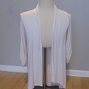 White Thin Cardigan